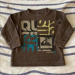 Quicksilver long sleeve tee 12 months